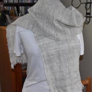 Scarf - Handspun Silk & Wool